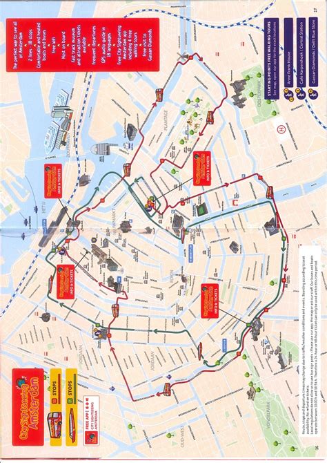 amsterdam attractions map free pdf tourist map of amsterdam