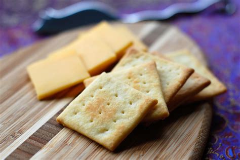 homebaked cheese crackers