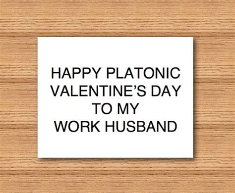 Instant Download Diy Printable Friendly Platonic Valentine Greeting