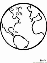 Earth Outline Clip Clipart Planet sketch template