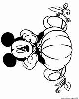 Coloring Mouse Pumpkin Halloween Pages Disney Mickey Printable Print Sheets Color Kids Template Book Templates Choose Board Info Clubhouse sketch template