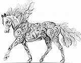 Coloring Pages Therapeutic Adults Horse Size Printable Draft Kids Wild Dog Adult Color Therapy Getcolorings Getdrawings Horses Cool Colorings Print sketch template