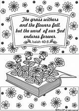 Coloring Bible Pages Verse Verses Printable Scripture Psalm Thank Adults Adult Template Visit Scriptures Sheets Cards Proverbs Choose Board sketch template