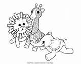 Stuffed Coloring Animal 21kb 2400px sketch template