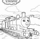 Thomas Coloring Pages Friends Train Percy James Tank Engine Printable Series Cartoon Hellokids Color Gordon Clipart Track Christmas Getdrawings Print sketch template