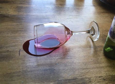 Fake Wine Glass Spilled Drink Prank Etsy