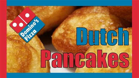 dominos dutch pancakes review snack  fx youtube