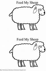 Sheep Lds Printout Cottonballs Hollyshome Fhe sketch template