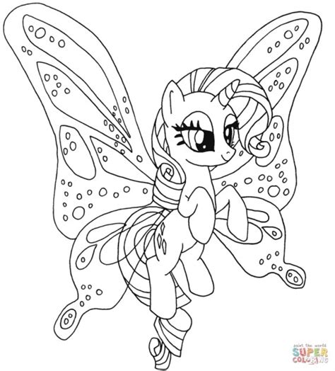printable   pony friendship  magic coloring pages