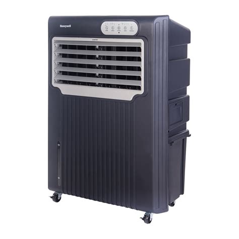 shop honeywell  sq ft  volt portable evaporative air conditioner  lowescom