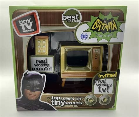 Tiny Tv Classics Batman Mini Tv Batman Robin Clásico Retro Mercadolibre