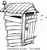 Outhouse Clipart Privy Stinky Illustration Royalty Bathroom Vector Toilet Holmes Dennis Designs Print Outline Poster Getdrawings Prints Gross Slime Character sketch template