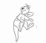 Pooh Winnie Disney Coloring Roo Pages Walt Oleh Diposting Admin Di sketch template