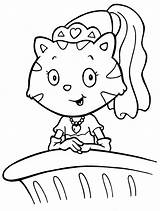 Coloring Kitten Pages Kittens Cats Cat Cute Color Kids Printable Litten Print Kitties Princess Baby Printables Cool Kitty Colouring Teapot sketch template
