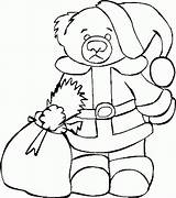 Christmas Drawings Drawing Template Kids Coloring Bear Cliparts Calendar Site Getdrawings Clipart Favorites Add sketch template