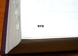 page numbering wikipedia