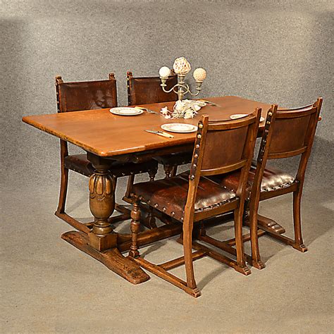 antique oak kitchen dining table country  seater antiques atlas