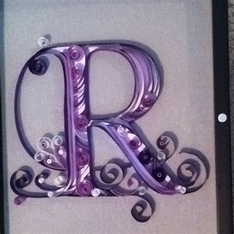 attempt  quilled letters quilling pinterest quilling