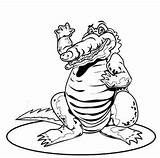 Crocodile Coloring Pages Crocodiles Animated Fun Kids Animals Coloringpages1001 sketch template