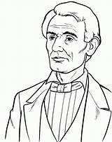 Coloring Pages Lincoln Abraham Presidents President Printable Kids Young Clipart Cliparts Sheets Clip Library Favorites Add Book sketch template