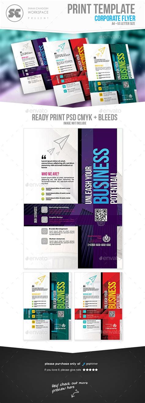 professional flyer templates  corporate  business