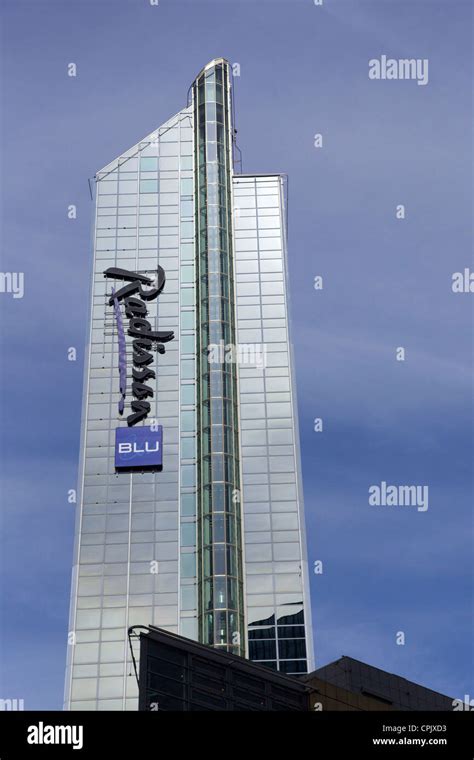 radisson blu plaza hotel city centre oslo norway europe stock photo alamy
