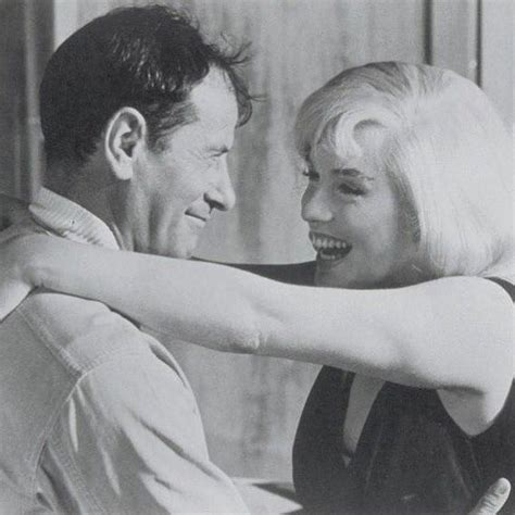 marilyn remembered on instagram “eli and marilyn filming a scene in the misfits marilynmonroe