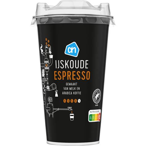 ah ijskoude espresso reserveren albert heijn