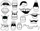 Mouth Cartoon Mouths Drawing Draw Drawings Faces Cartoons Weird Eyes Easy Character Pattern Simple Characters Kids Everyonecandraw Sketches Illustration Para sketch template