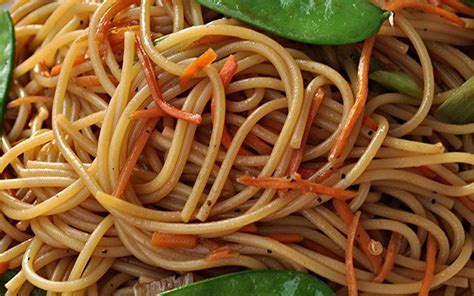 quick vegetable lo mein