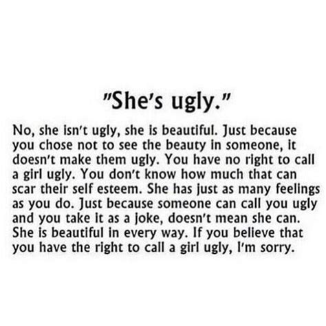 feeling ugly quotes shortquotes cc