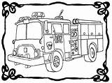Hellokids Getdrawings Extinguishes Fireman sketch template
