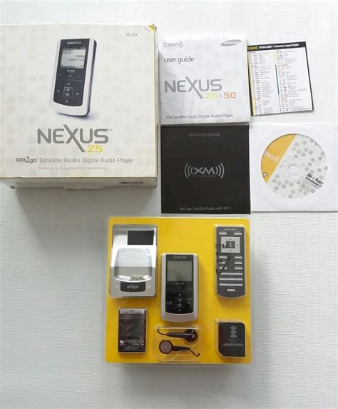 samsung nexus 25 yp x5x silver digital media player new