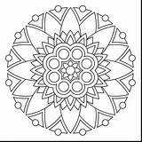 Coloring Pages Mandala Simple Sun Printable Moon Kids Complex Print Year Olds Getcolorings Adult Getdrawings Color Fresh Mandalas Colorings sketch template