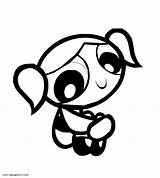 Puff Powerpuff sketch template