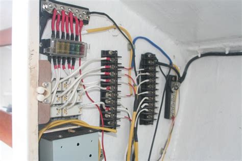 boat electrical panel wiring diagram