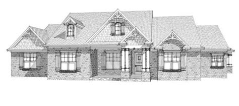 turner front house plan elevation house  house plans  homes