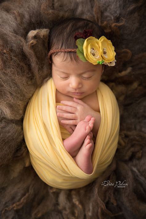 days newborn baby girl photo shoot edita photography
