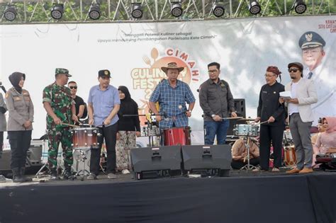 gelar cimahi culinary festival  hadirkan lebih   jajanan