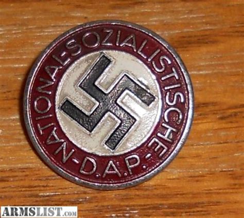 Armslist For Sale Nsdap Nazi Party Pin Original Maker