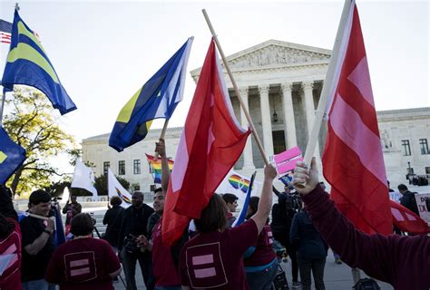 supreme court hears historic same sex marriage arguments pbs newshour