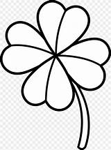 Clover sketch template