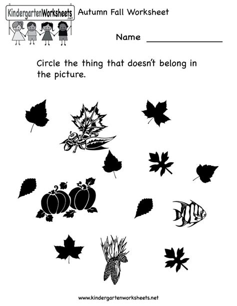 images  fall worksheets  activities  pinterest fall