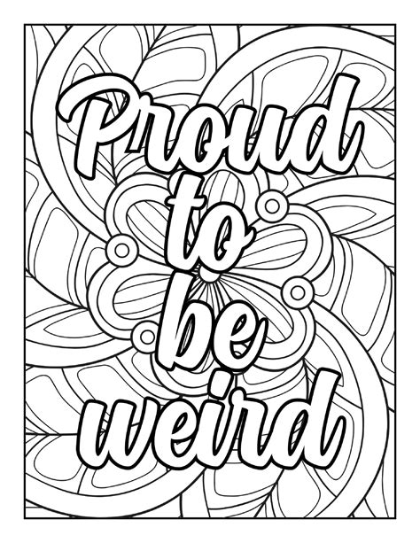 inspirational quotes printable coloring pages digital