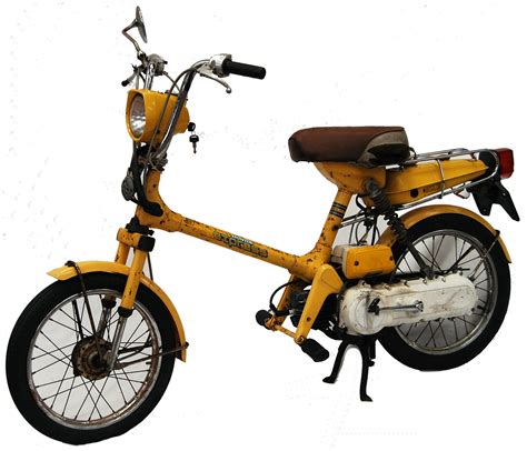 original  yellow honda express cc motorcycle moped fully