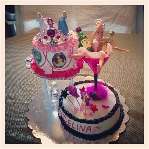 21st Birthday Princess Party Girl Cake 21st Birthday Eat Cake Cake