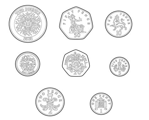 printable coins template