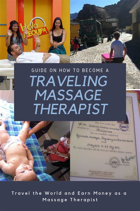 guide on how to become a traveling massage therapist travel the world