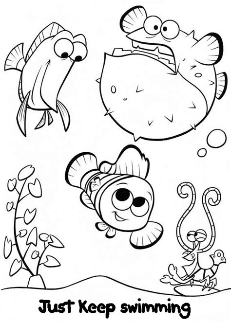 nemo coloring pages  printable enjoy coloring finding nemo coloring pages nemo coloring