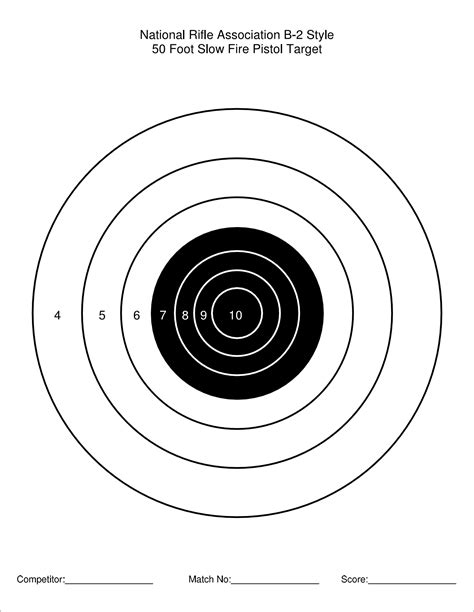 targets printable  printable shooting targets armory blog